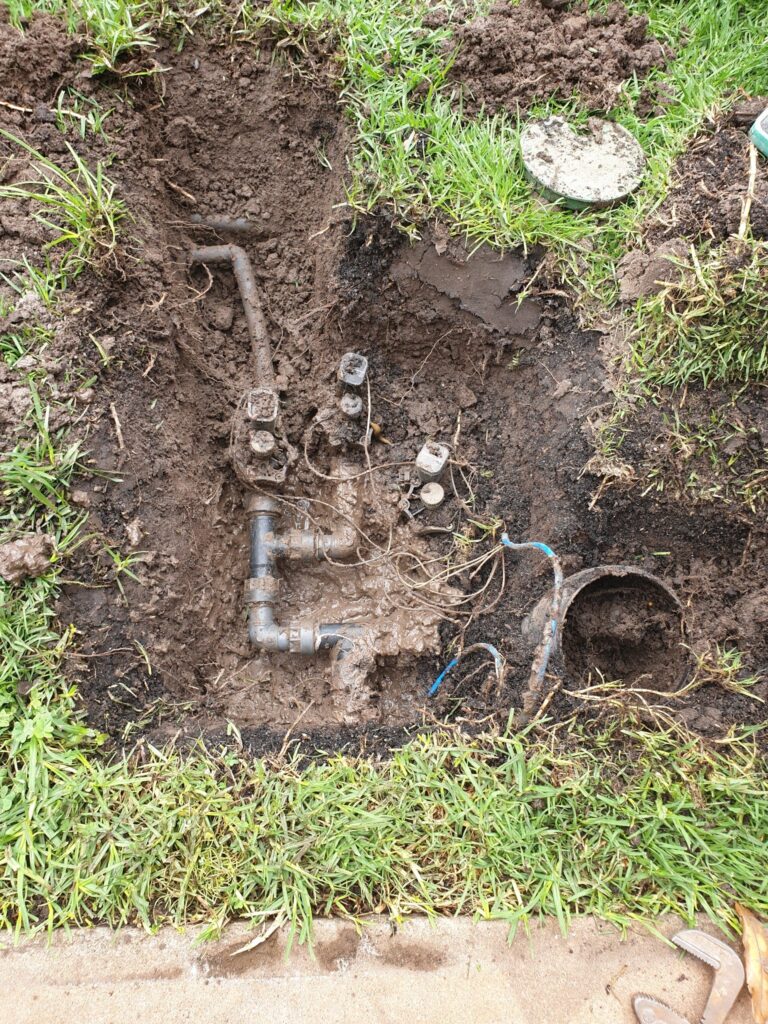 Irrigation controller, wiring and valve fault finding